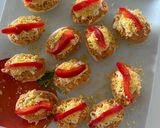 Foto del paso 6 de la receta: Huevos rellenos de dorada