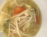 A picture of step 3 of Quick and easy miso soup.