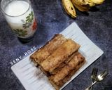 Foto langkah ke 5 dari resep Roti tawar gulung cinnamon+ dulce de leche.