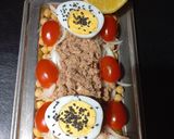 Foto del paso 2 de la receta: Ensalada de  Atún con Garbanzos, Cebolla, Tomates y Limón