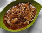 Foto langkah ke 5 dari resep Cumi Goreng mentega.