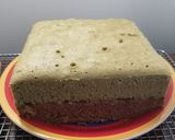 Foto langkah ke 8 dari resep Lapis Putih Telur Greentea Coklat.