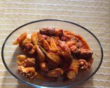 Foto langkah ke 7 dari resep Ayam Bumbu Pedas Manis.