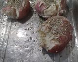 Foto del paso 1 de la receta: Chorizos y Papas achatadas
