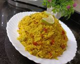 صورة لخطوة 6 من وصفة أرز بالخضار 🍚