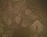 A picture of step 1 of Keri wala Aloo gosht.