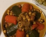 A picture of step 9 of Algerian Couscous.
