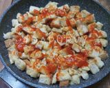 Foto langkah ke 6 dari resep PIZZA TEFLON BROKOLI (Pizza Roti Tawar).