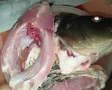 Foto langkah ke 1 dari resep Ikan mas kacang panjang bumbu kuning.