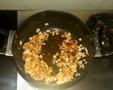 A picture of step 1 of Reshmi paneer curry.