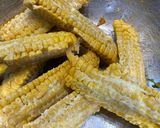 A picture of step 3 of Air fryer corn ribs 🌽.