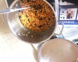 A picture of step 3 of Boondi Ladoo.