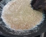 A picture of step 1 of Badam Sheera.