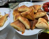 صورة لخطوة 3 من وصفة معجنات هشة ومحشية ❤️