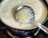 A picture of step 2 of Ground rice phirni.