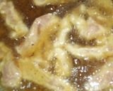 A picture of step 3 of Dragon chicken.