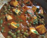 A picture of step 7 of Matar Paneer.