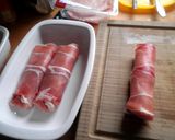 德國香菇雞: 純! 德國肉料理: 烤肉捲的食譜步驟2照片