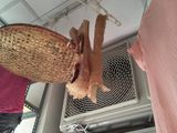 Thịt ba chỉ treo điều hòa