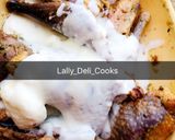 A picture of step 2 of Guinea fowl grilled with cream fraîche.