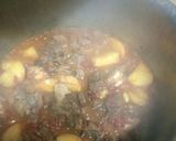 A picture of step 2 of Mutton Biryani.