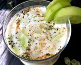 A picture of step 4 of Cucumber Masala Chaash.
