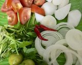 Hình bước làm 1 của món Canh ngót cá dĩa