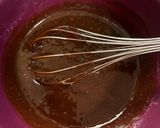 A picture of step 2 of Raspberry brownies.