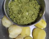 A picture of step 1 of 20 minutes Peas Bhaji.