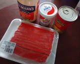 Foto del paso 1 de la receta: Ensalada de surimi con 4 ingredientes