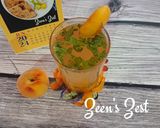 A picture of step 4 of Peach Mint Mojito.