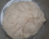 Foto langkah ke 3 dari resep Roti Sobek Susu Tanpa Telur.