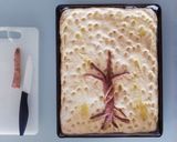 Foto del passaggio 4 della ricetta Focaccia fiorita "Albero, simbolo universale della vita" 🌷