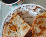 Gambar langkah 6 resipi Chicken Floss Sourdough Bread.