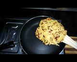 A picture of step 8 of Aloo chilla or Potato Pancake.