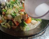 Foto langkah ke 3 dari resep Sapo Putih Telur Warna Warni.