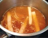 Hình bước làm 1 của món Mì Udon tương miso