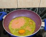 A picture of step 6 of BASIL PANEER (No onion no garlic).