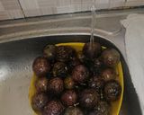 A picture of step 1 of Passion fruit.