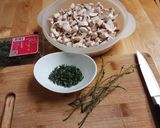 A picture of step 2 of French Onion Steak & Mushroom Tart.
