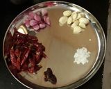 A picture of step 5 of Chettinad Vellai Paniyaram with Spicy Chilli Garlic chutney and Red Rice Puttu.