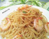 Foto langkah ke 5 dari resep Garlic Prawn Pasta.