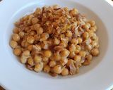 Foto del paso 6 de la receta Garbanzos a la "carbonara"
