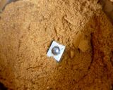 A picture of step 2 of Sambar masala powder.