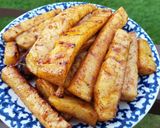 A picture of step 9 of Sweet Grilled Pineapple Spears.