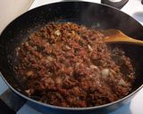 A picture of step 2 of Chili-Cheese Macaroni.