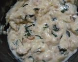 Foto langkah ke 2 dari resep Cheese chicken mushroom quiche with HC.
