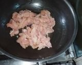 A picture of step 3 of Chicken Jalfrezi.