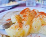 Foto del paso 1 de la receta: Papas al microondas con pimentón!!!