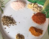 A picture of step 1 of Boni hoye Kali masoor ki daal.